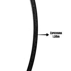 Kit Correia 12,7Cm Dobrada Espessura 1.2mm - Perfil Quadrado - 5Un - Casa das Correias | Correias de Toca Discos | Kit de Correias | Loja de Eletrônicos 