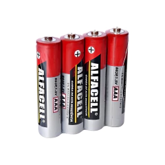 Pilha Aaa 1,5V Alfacell Cartela com 4 Unidades - comprar online