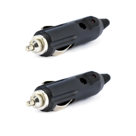 2x Plug Acendedor de Cigarro Com Fusível e Sem Led - comprar online