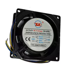 Ventoinha com Rolamento 110V /220V 80Mm X 80Mm X 25Mm