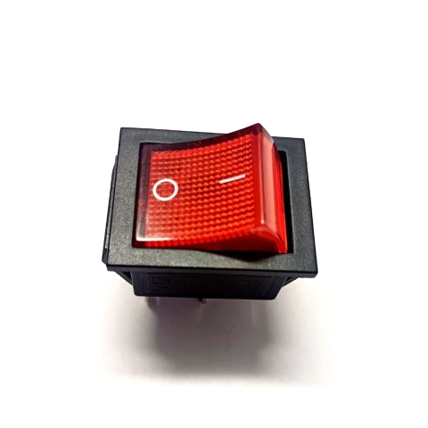 Chave Gangorra 4 Terminais com Luz Vermelha