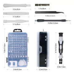 Kit Chave Precisão 115 Peças Pro Reparo Conjunto Completo na internet