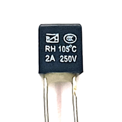 Fusível Térmico Quadrado 2A 250V 105 Graus