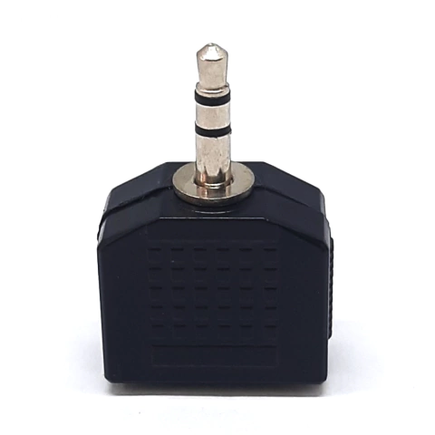 Kit 10un Adaptador Plug P2 Stereo para 2 Fêmeas P2 Stereo