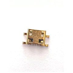 Conector Mini Usb Femea Dourado - loja online