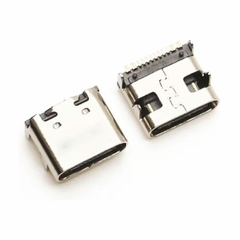 Conector Carga Usb Tipo-c 3.1 Fêmea 16 Pinos - comprar online