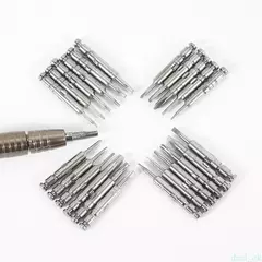 Kit Chaves De Precisao Com 25 Pecas Estojo Tipo Carteira - comprar online