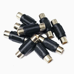 Adaptador Femea RCA para Femea RCA - Casa das Correias | Correias de Toca Discos | Kit de Correias | Loja de Eletrônicos 