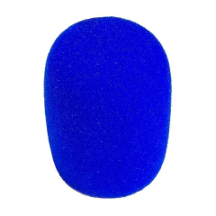 Espuma Microfone Sm58 80X55X33Mm Azul 5un - Casa das Correias | Correias de Toca Discos | Kit de Correias | Loja de Eletrônicos 