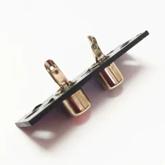 Kit 10 peças Tomada Rca Vermelho e Preto na internet