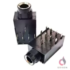 2x Jack J10 Stereo Fechado com 7 Terminais - comprar online