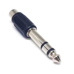 Kit 10un Adaptador Plug P10 Stereo para Fêmea RCA