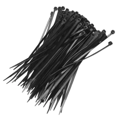 Kit Abraçadeira Nylon Pacote com 1000 Unidades 15 Cm Preta