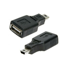 Adaptador Usb Fêmea X Mini Usb Macho