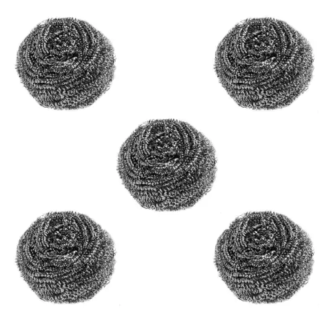 Kit 5 un Esponja Metálica S/Suporte Limpa Ponta Ferro Solda