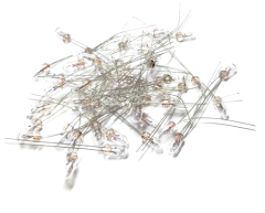 Kit 4un Lâmpada Bosch 12v 4mm E 4un 12v 1.2w 3mm Branca