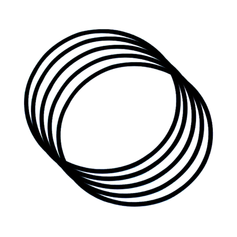 Kit Correia Roliça 28cm – 5 Un