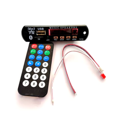 Placa De Áudio Bluetooth Usb Auxiliar P2 Radio FM - comprar online