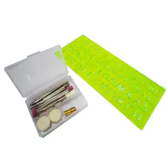 Kit Mini Furadeira Drill Com Estojo e Fonte 12v - Casa das Correias | Correias de Toca Discos | Kit de Correias | Loja de Eletrônicos 