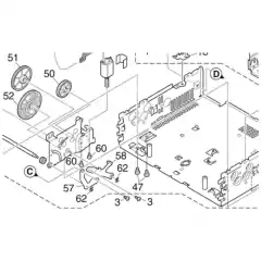 Engrenagem Cd Player Pioneer Original DEH-P6880 Kit 3Un - Casa das Correias | Correias de Toca Discos | Kit de Correias | Loja de Eletrônicos 