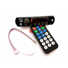 Placa De Áudio Bluetooth Usb Auxiliar P2 Radio FM na internet