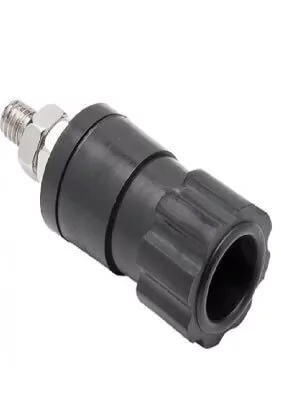 Borne Pino Banana 40Mm X 16Mm-Preto