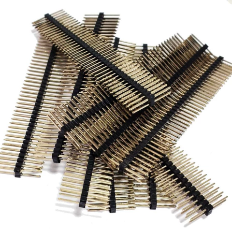 Barra de Pino 2x40 Vias 2cm 180 - 2Lados 10un