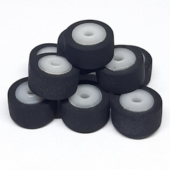 Kit 100 unidades Rolo Pressor - Furo Eixo Grosso 2,5mm