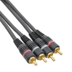 Cabo 2Rca + 2Rca 2 Mts. - comprar online