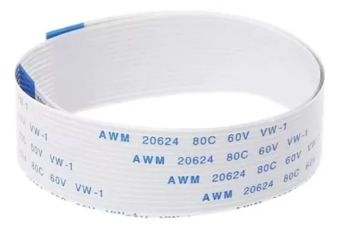 Flat 12 vias com 20cm vias Normal com 0,5 de espaçamento