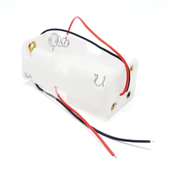 Kit Suporte de Plástico para 4 Pilhas AA Paralelo 2 lados Branco - comprar online