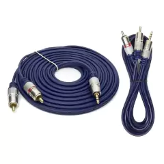 Cabo P2 Estereo x 2RCA 3M Profissional na internet