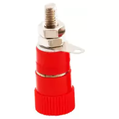 10 Peças Borne Fêmea Medio P/Pino Banana 4mm Preto Vermelho - loja online