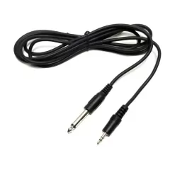 Cabo P10 Mono Para P2 Stereo 2,0 Metros em Níquel - loja online
