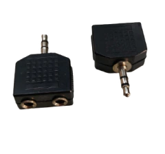 Kit 10un Adaptador Plug P2 Stereo para 2 Fêmeas P2 Stereo - Casa das Correias | Correias de Toca Discos | Kit de Correias | Loja de Eletrônicos 