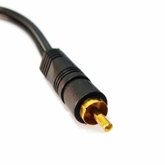 Cabo Y 1 Rca Macho Para 2 Rca Fêmea Emborrachado 20Cm na internet