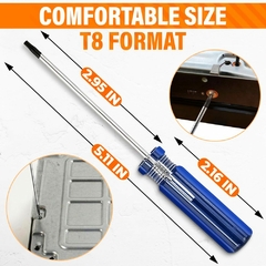 Chave Torx T8 com Furo Para Abrir Controle Xbox360 - comprar online