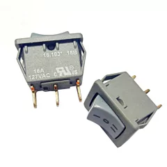 Chave Gangorra 3 Terminais Margirius Cinza 16A 127V - comprar online