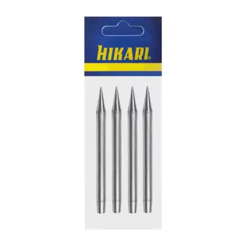 Kit 4 Ponta Ferro de Solda Hikari Sc-30 Cônica Power 30