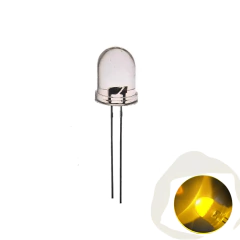 Kit Led's 10Mm Transparente 12 Unidades na internet