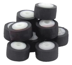 Kit 100 unidades Rolo Pressor - Furo Eixo Grosso 2,5mm na internet