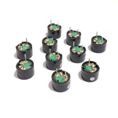 Microfone Eletreto Plástico com 2 Terminais 10un