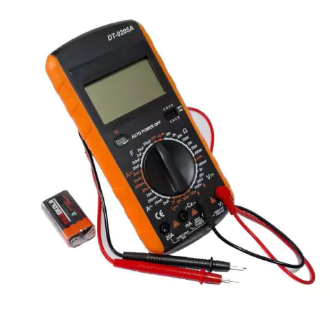 Multímetro Digital DT-9205A com Bip e Capacimetro