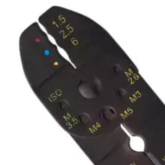 Alicate Descascador e Crimpa Terminal EDA com 30 Terminais - comprar online