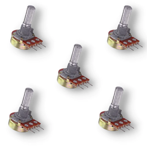 5un Potenciômetro 20Kb - Eixo 20Mm - comprar online