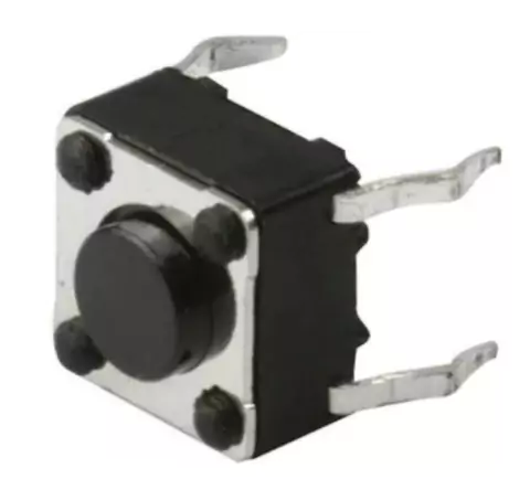 Chave Toque Smd Médio 4 Terminais 6X6X5