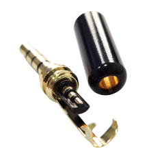 Kit Plug Stereo P2 4 Polos P3 4 Vias Dourado - 10 Unidades na internet