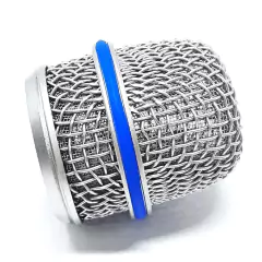 Globo Microfone - Metálico - Prata na internet