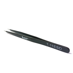 Pinça bico reto antiestática t-11 esd - comprar online