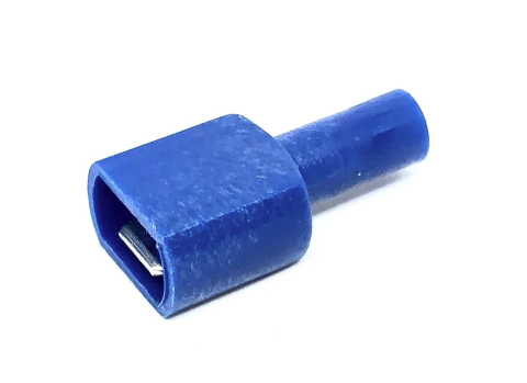 Kit Terminal Faca Isolado Azul Ate 1,5mm - 10 Unidades